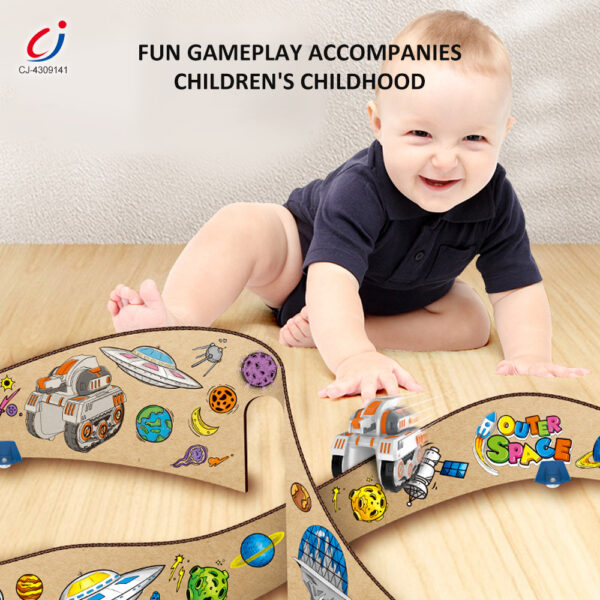 Wholesale DIY Tank Cardboard Track Toy - Educational Toy