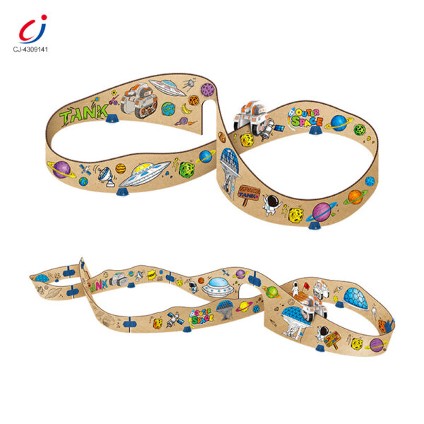 Wholesale DIY Tank Cardboard Track Toy - Educational Toy