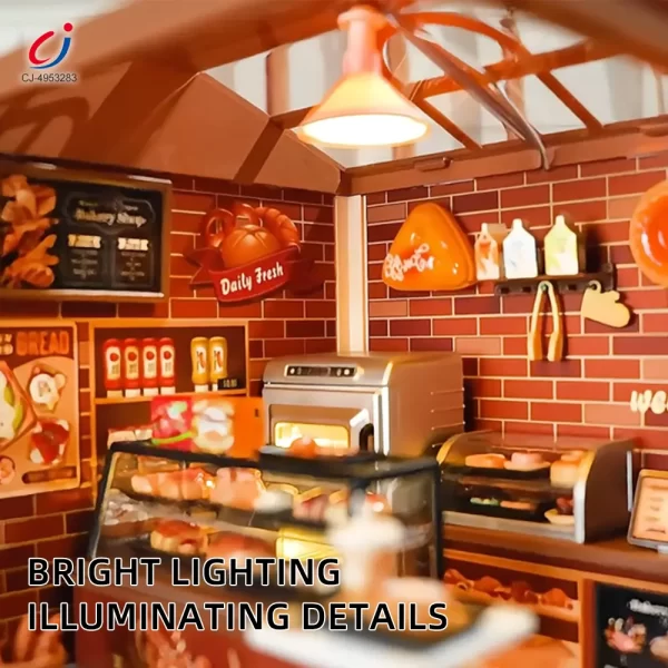 Wholesale DIY Exquisite Miniature Town Toys - Easy Assembly, Parent-child Coordination