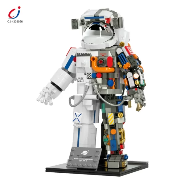 Wholesale Astronaut Model Toy with Movable Joints & Electroplated Helmet - Premium and High Precision