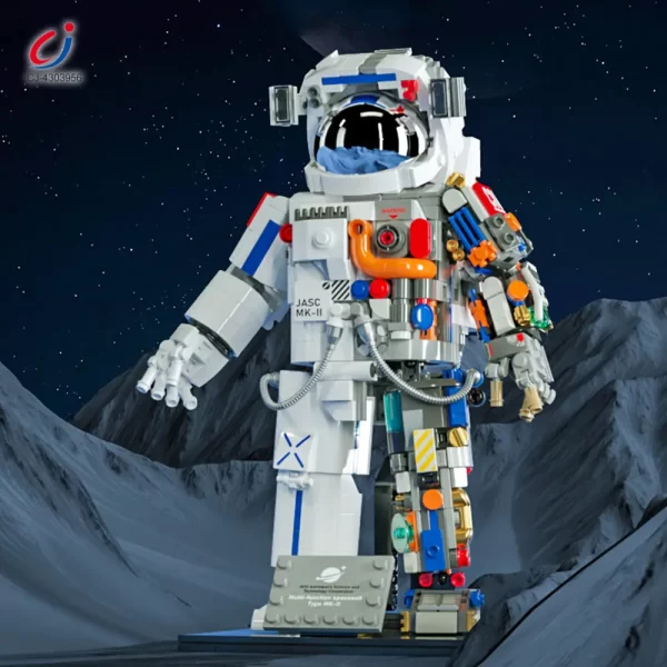 Wholesale Astronaut Model Toy with Movable Joints & Electroplated Helmet - Premium and High Precision - Image 2