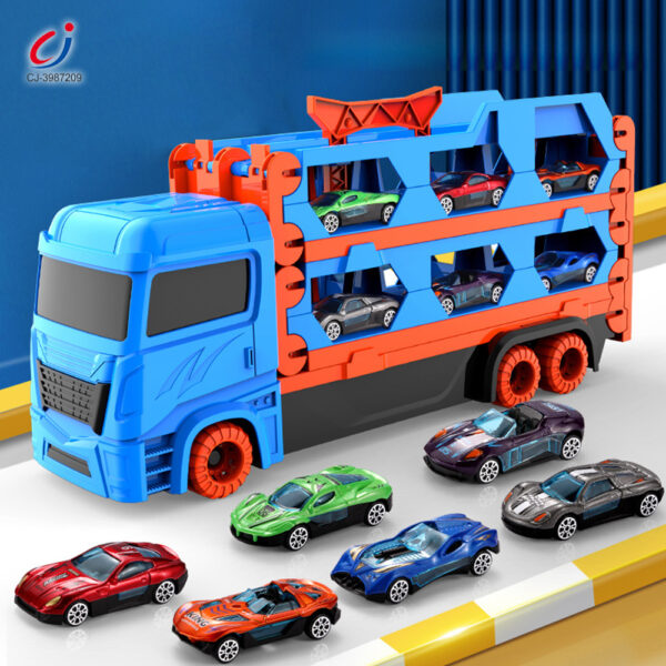 Wholesale Deformable Track Ejection Car, Supports One-on-one Racing