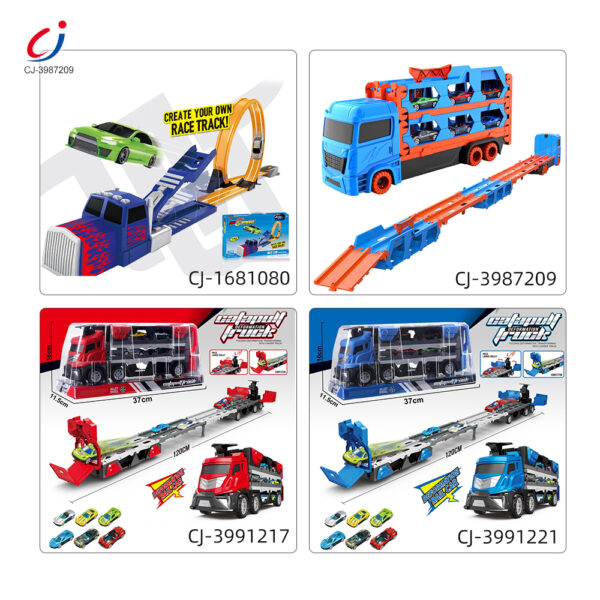 Wholesale Deformable Track Ejection Car, Supports One-on-one Racing