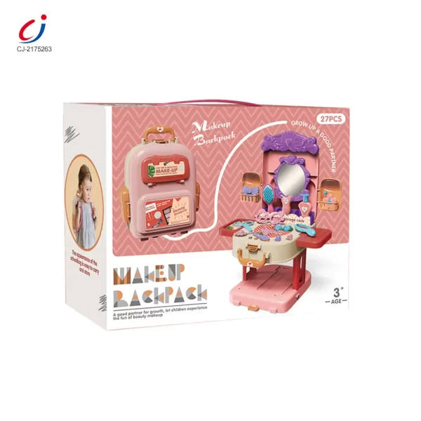 Wholesale 3-in-1 Kids Dresser Backpack with Light & Music for Fun Role Play, Pretend Play Toy - Image 2