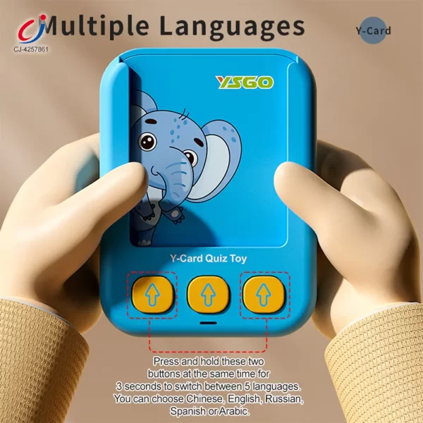 Wholesale Interactive Multi-Language Card Learning Machine with 110 Knowledge Points - Image 2
