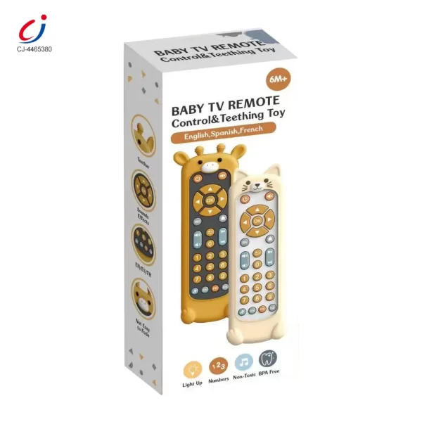 Wholesale Baby Remote Control Toy with Multi-Language Learning & Teething-Safe Design - Image 6