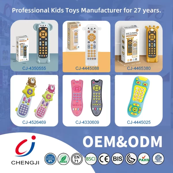 Wholesale Baby Remote Control Toy with Multi-Language Learning & Teething-Safe Design - Image 7