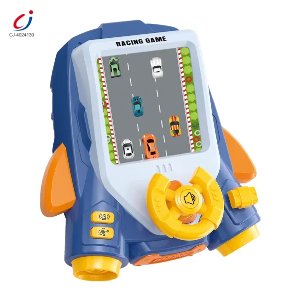 Wholesale 2-in-1 Driving & Space Flight Simulation Toy with Lights, Sounds, and Interactive Controls