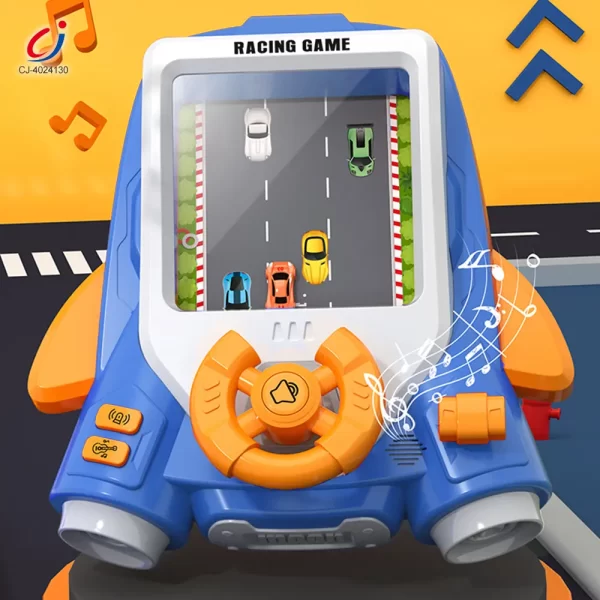 Wholesale 2-in-1 Driving & Space Flight Simulation Toy with Lights, Sounds, and Interactive Controls – Image 3