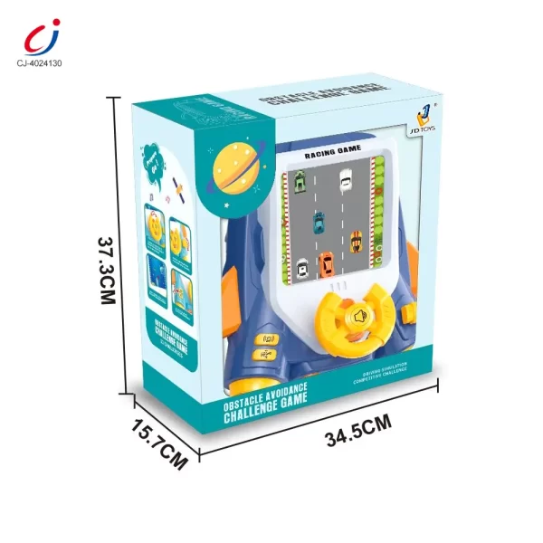 Wholesale 2-in-1 Driving & Space Flight Simulation Toy with Lights, Sounds, and Interactive Controls – Image 6