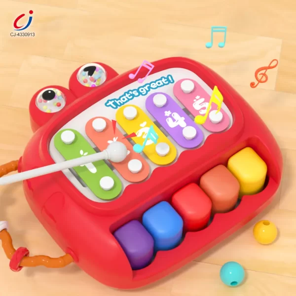 wholesale Interactive Xylophone & Piano Toy (4)