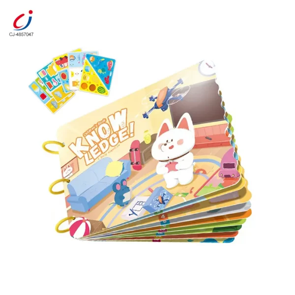 Wholesale Magic Sticker Book for Kids with Four Learning Themes & Reusable Design - Image 2