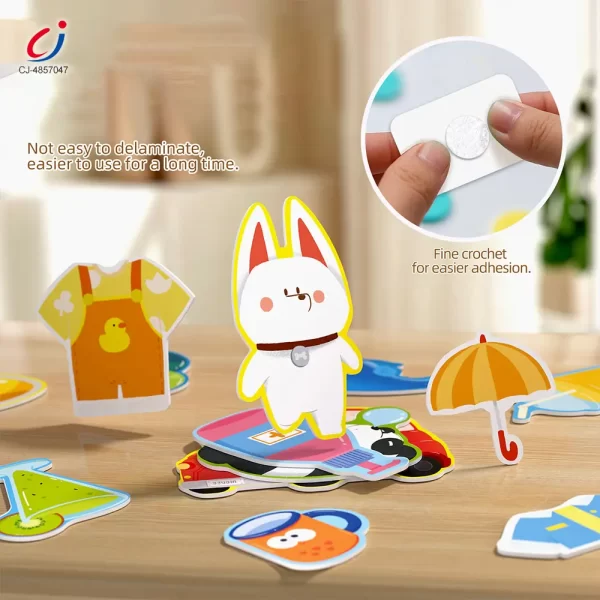 Wholesale Magic Sticker Book for Kids with Four Learning Themes & Reusable Design - Image 5