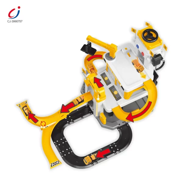 Wholesale Engineering Parking Lot Toy with Lights, Sounds & Interactive Features - Image 3