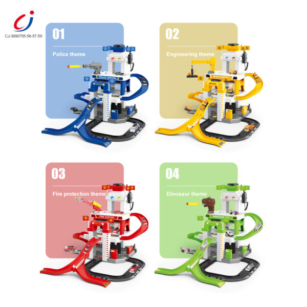 Wholesale Parking Lot Toy With Multi-Scenario Play - Track Toy Set
