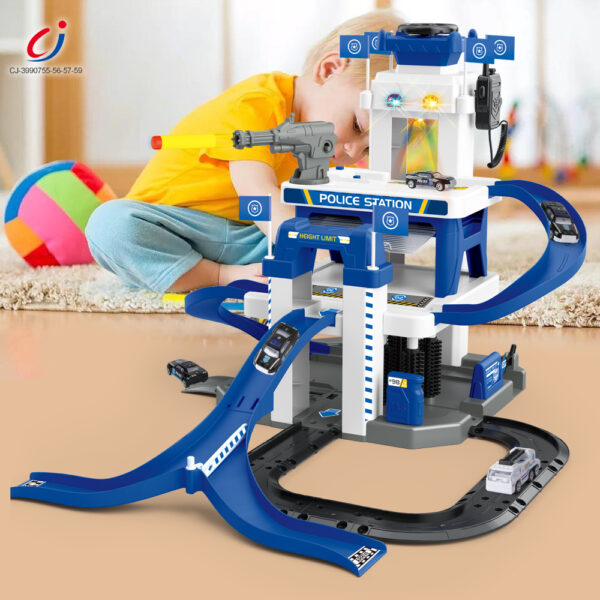 Wholesale Parking Lot Toy With Multi-Scenario Play - Track Toy Set