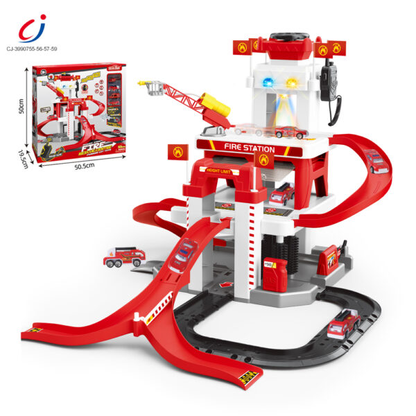 Wholesale Parking Lot Toy With Multi-Scenario Play - Track Toy Set