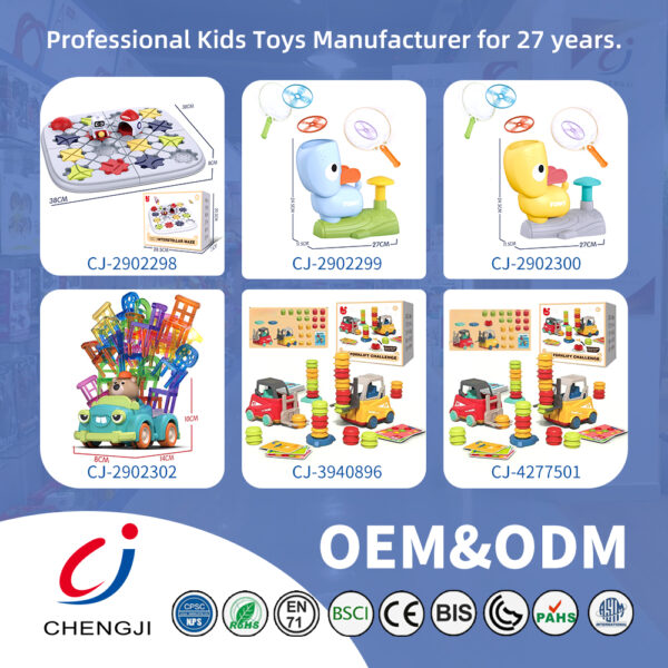 Wholesale Forklift Challenge Game Toy for Memory & Coordination - Educational Toy