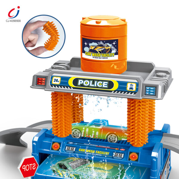 Wholesale Multifunctional Police Car Wash Set - Color Changing Cars - Image 2