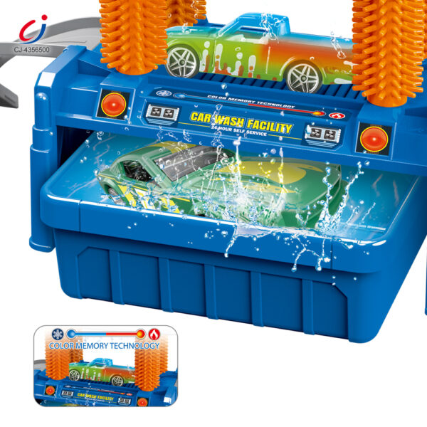 Wholesale Multifunctional Police Car Wash Set - Color Changing Cars - Image 4