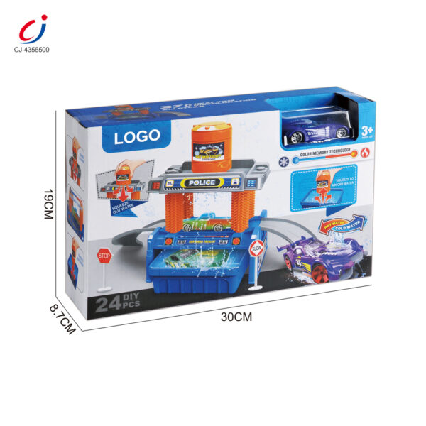 Wholesale Multifunctional Police Car Wash Set - Color Changing Cars - Image 6