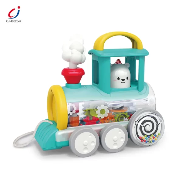 Wholesale Push-Pull Small Train Toy With Smoke, Gears & Rotating Bead — изображение 7