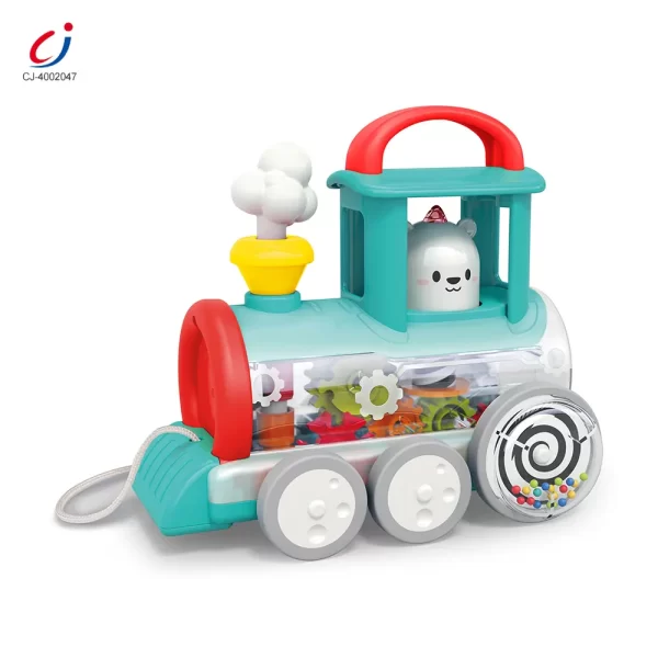Wholesale Push-Pull Small Train Toy With Smoke, Gears & Rotating Bead — изображение 8