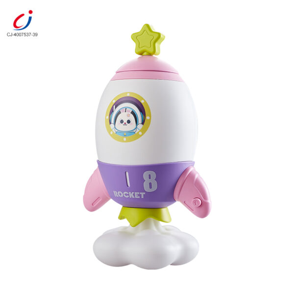 Wholesale Rocket Piggy Bank Toy with Night Light - Educational Toy