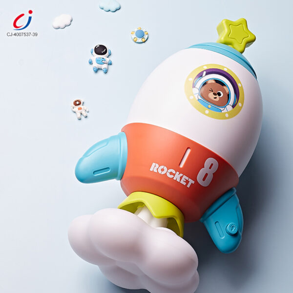 Wholesale Rocket Piggy Bank Toy with Night Light - Educational Toy