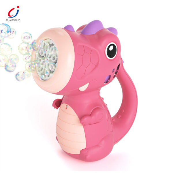 Wholesale Cute Dinosaur Bubble Machine with Lights & Music - Image 2
