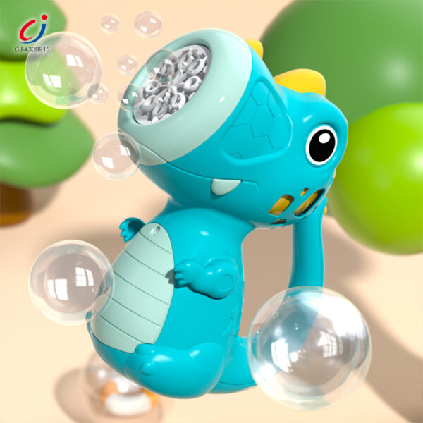 Wholesale Cute Dinosaur Bubble Machine with Lights & Music - Image 4