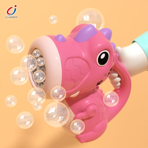 Wholesale Cute Dinosaur Bubble Machine with Lights & Music - Image 5