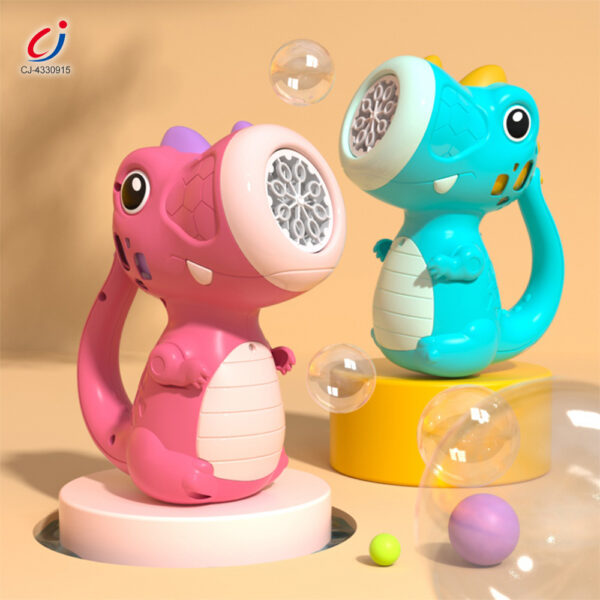 Wholesale Cute Dinosaur Bubble Machine with Lights & Music
