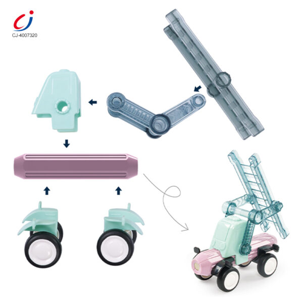 Wholesale Magnetic Building Block Toys - Engineering Vehicle, Cultivate Kids Imaginations - 画像 (4)