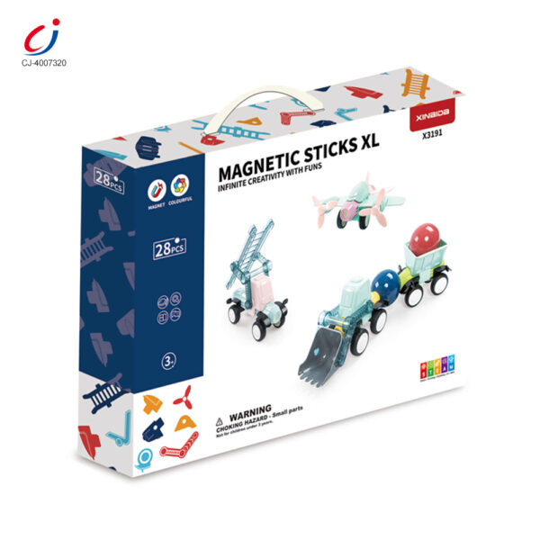 Wholesale Magnetic Building Block Toys - Engineering Vehicle, Cultivate Kids Imaginations - 画像 (2)