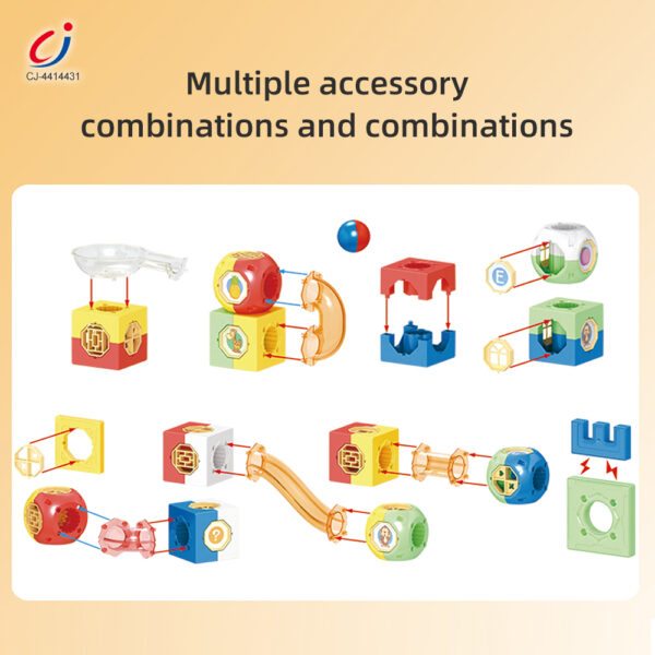 Wholesale Transparent 3-in-1 Magnetic Building Blocks – Image 2