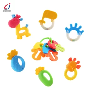 wholesale rattle teether silicon (1)
