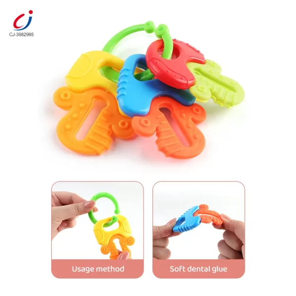 wholesale rattle teether silicon (3)