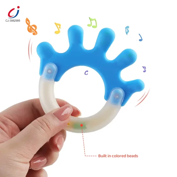 wholesale rattle teether silicon (4)