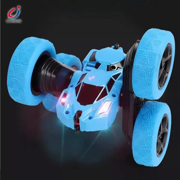 Wholesale 2.4G Remote Control Double-sided Stunt Car Toys - Image 7