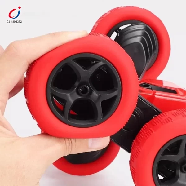 Wholesale 2.4G Remote Control Double-sided Stunt Car Toys - Image 8