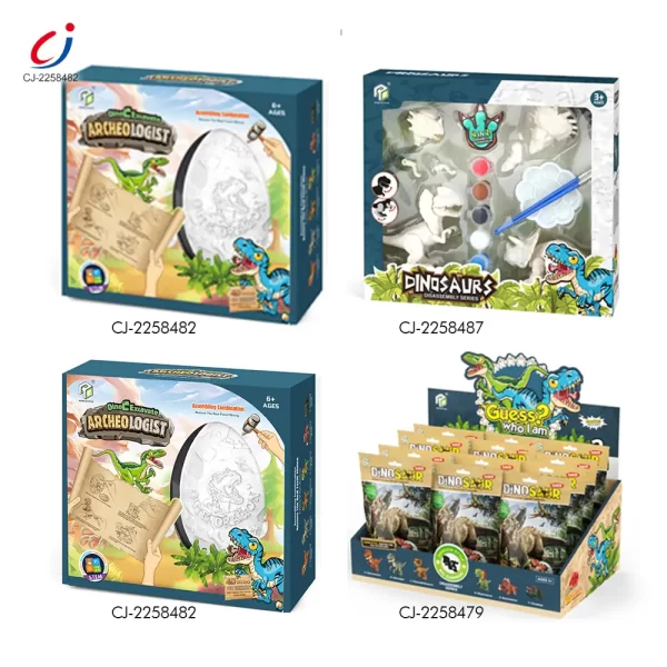 wholesale Archaeological painted dinosaurs (6)