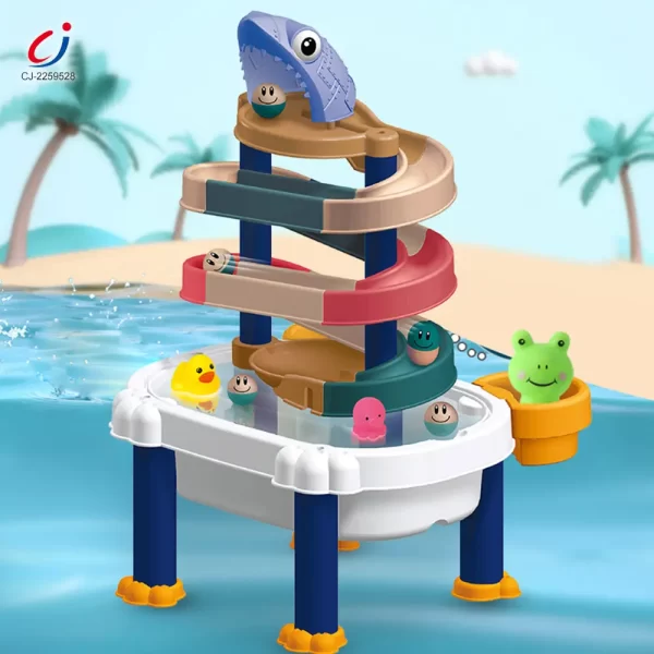 Wholesale Track Building Block Table Toy For Babies' Creative Playing - Bath, Swimming Pool, Beach Functional