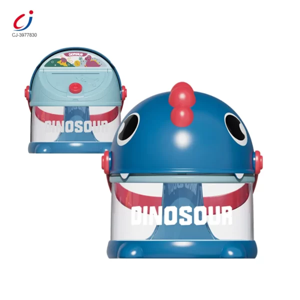 Wholesale Dinosaur Piggy Bank, Transparent Deposit Box With a Wish Book, ABS Material