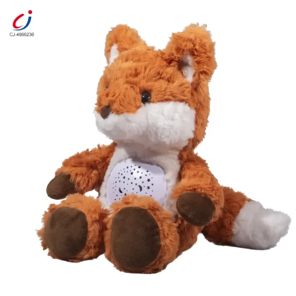 Wholesale Music Soothes Plush Toy Within Starry Projection, White Noise, Music Loop, Voice IC Detachable For Cleaning – Babies‘ Toy