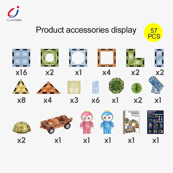 Wholesale Glowing Magnetic Brick Toy - STEM, Educational Toy