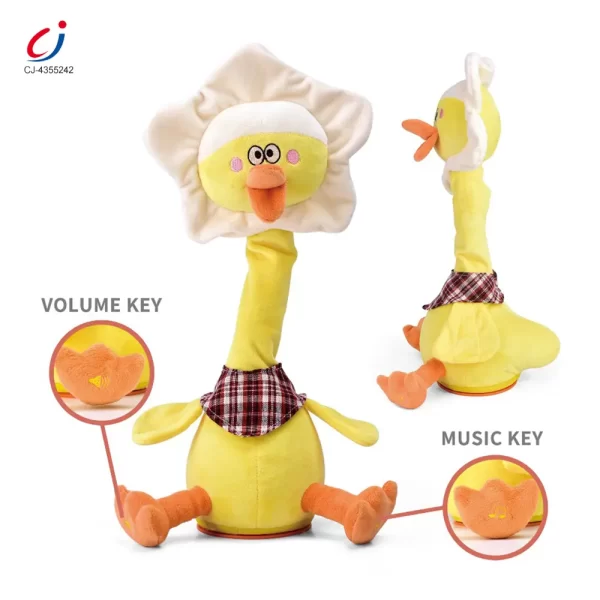 Wholesale Swinging Cute Duck Toy - Battery Operated Toy, Suitable For Babies Under 2
