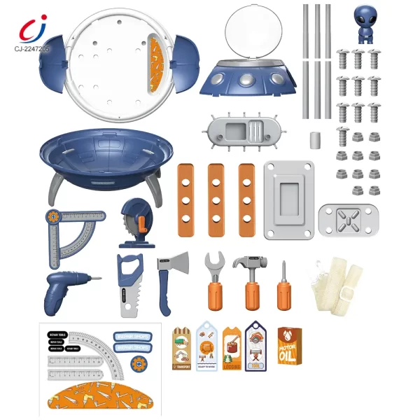 wholesale UFO tool storage backpack with planet projection (3)