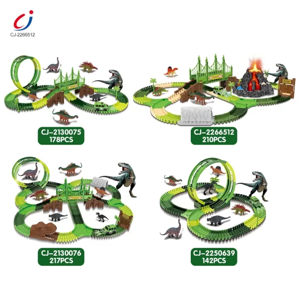 wholesale Volcano dinosaur tracks electric light music spray (5)