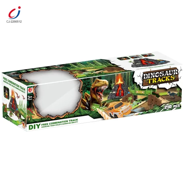 wholesale Volcano dinosaur tracks electric light music spray (6)